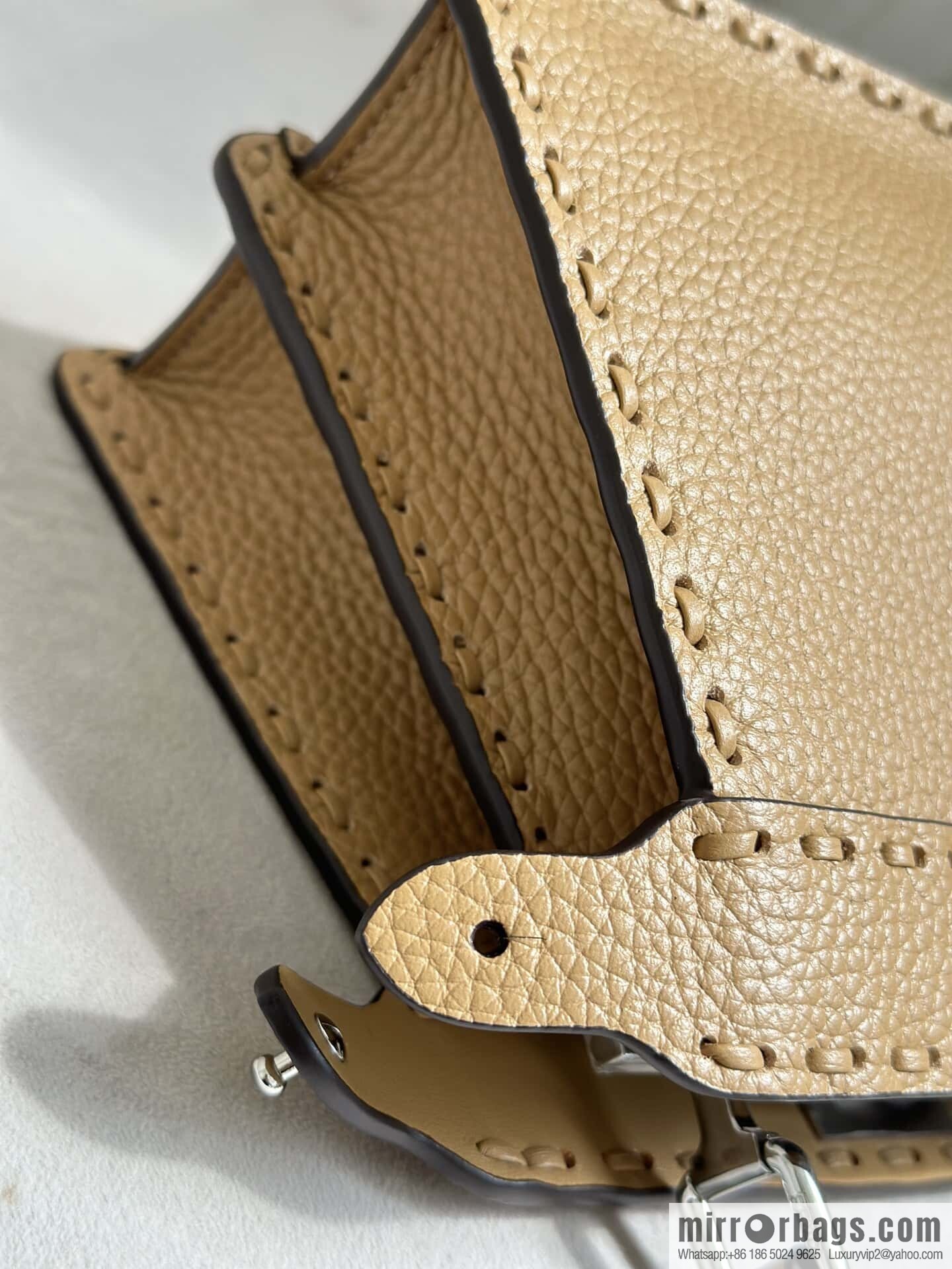 FENDI peekaboo new series I see you petite model number 80133As brown