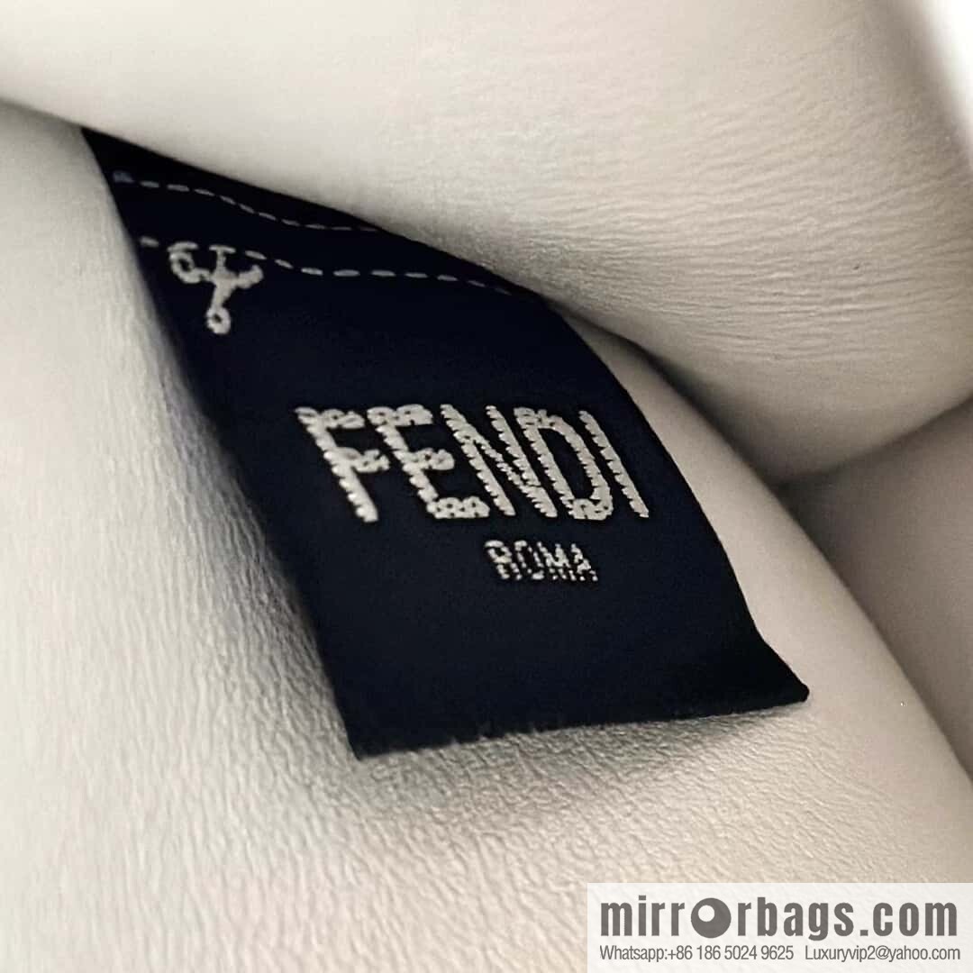 FENDI peekaboo new series I see you petite model number 80133As white