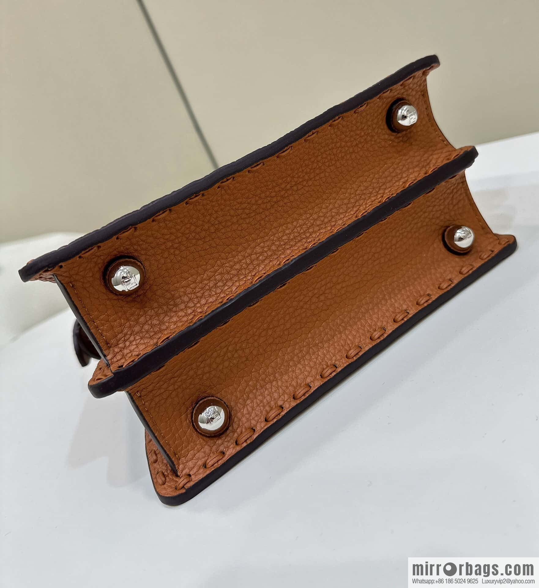 FENDI peekaboo new series I see you petite model number 80133As brown