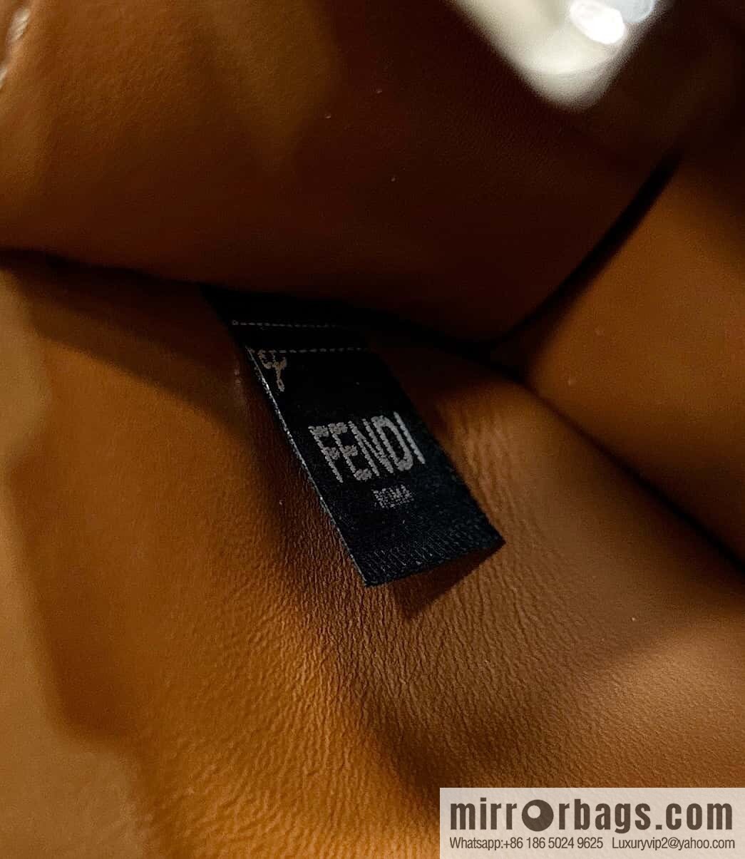 FENDI peekaboo new series I see you petite model number 80133As brown