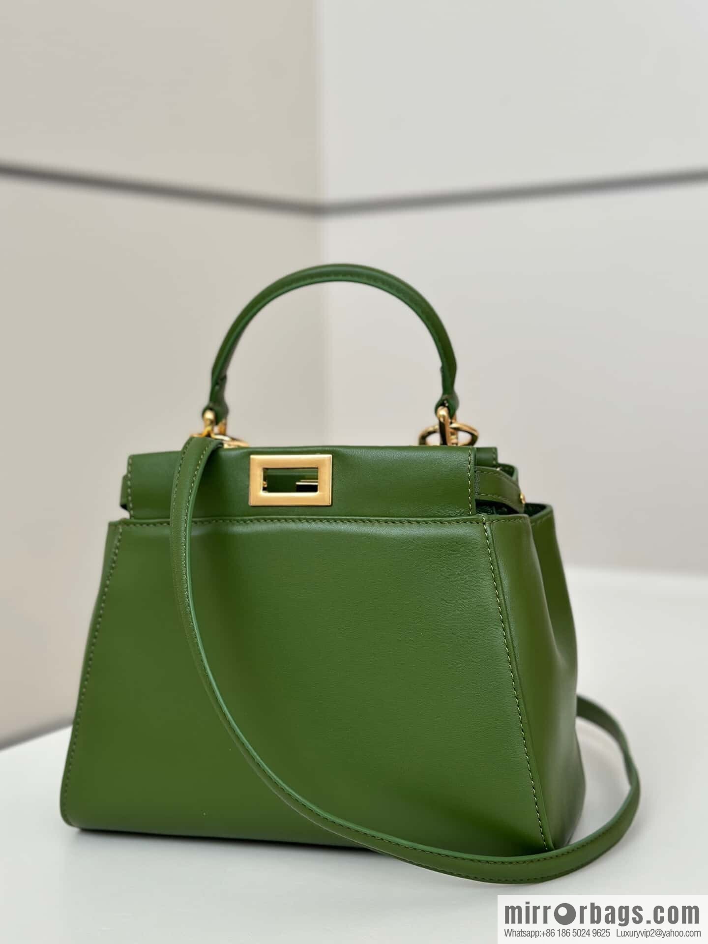 FENDI peekaboo series, model number: 8383 green