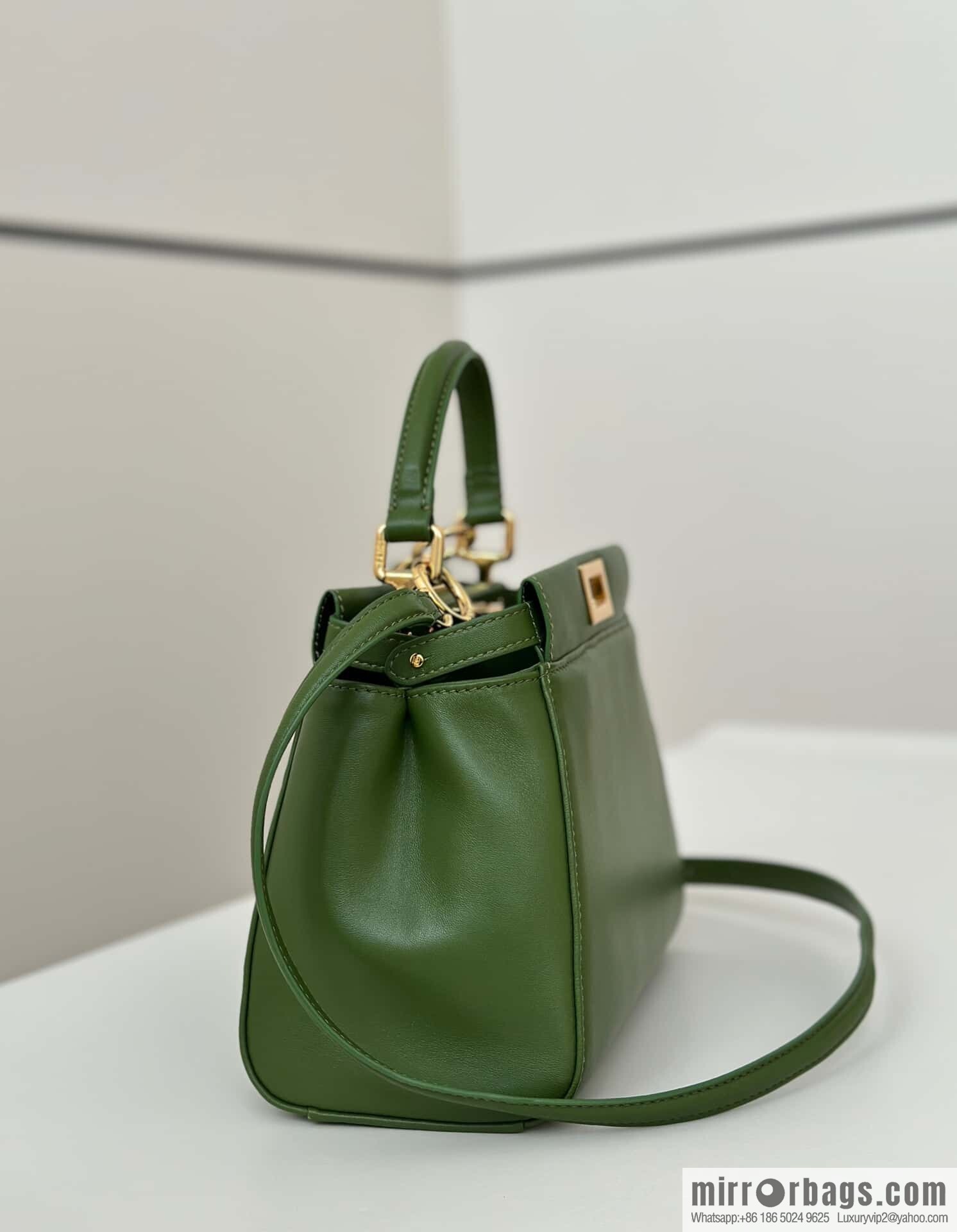FENDI peekaboo series, model number: 8383 green