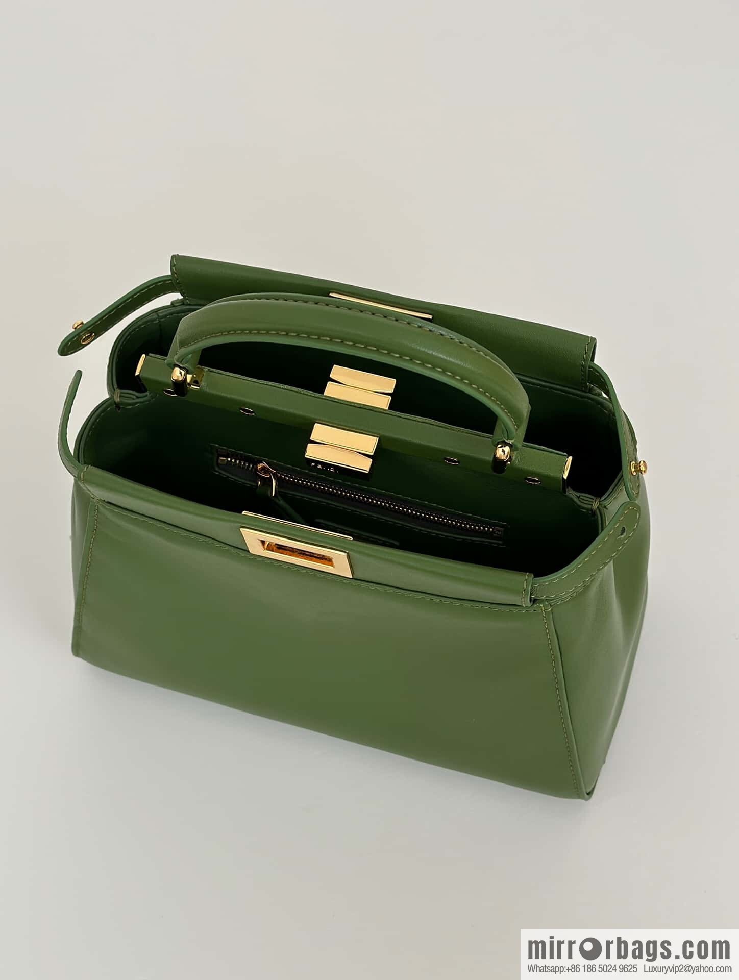 FENDI peekaboo series, model number: 8383 green
