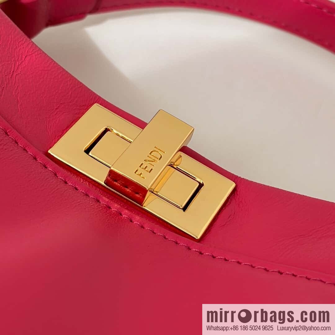 FENDI peekaboo series, model number: 8315 rose red