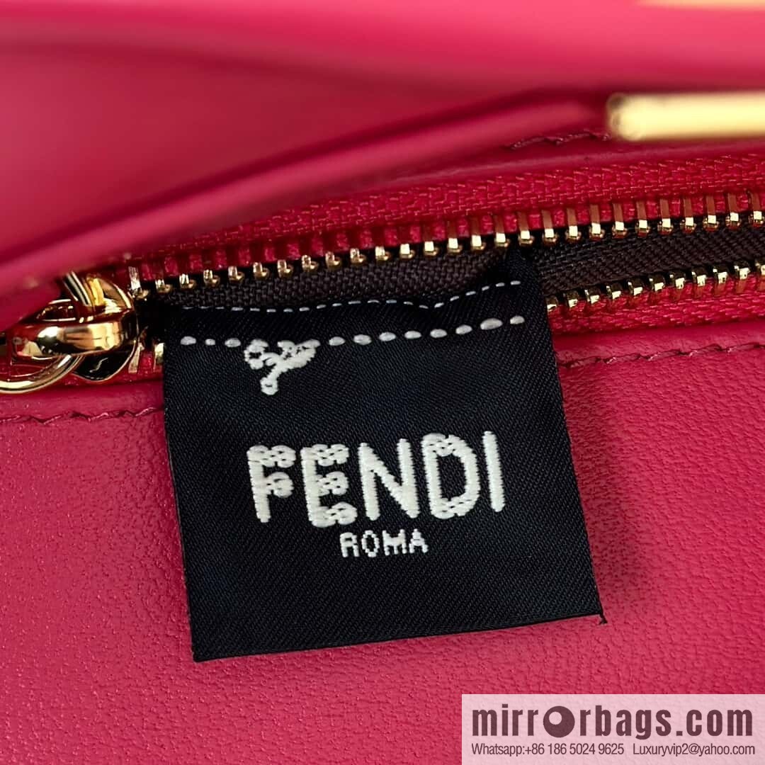 FENDI peekaboo series, model number: 8315 rose red