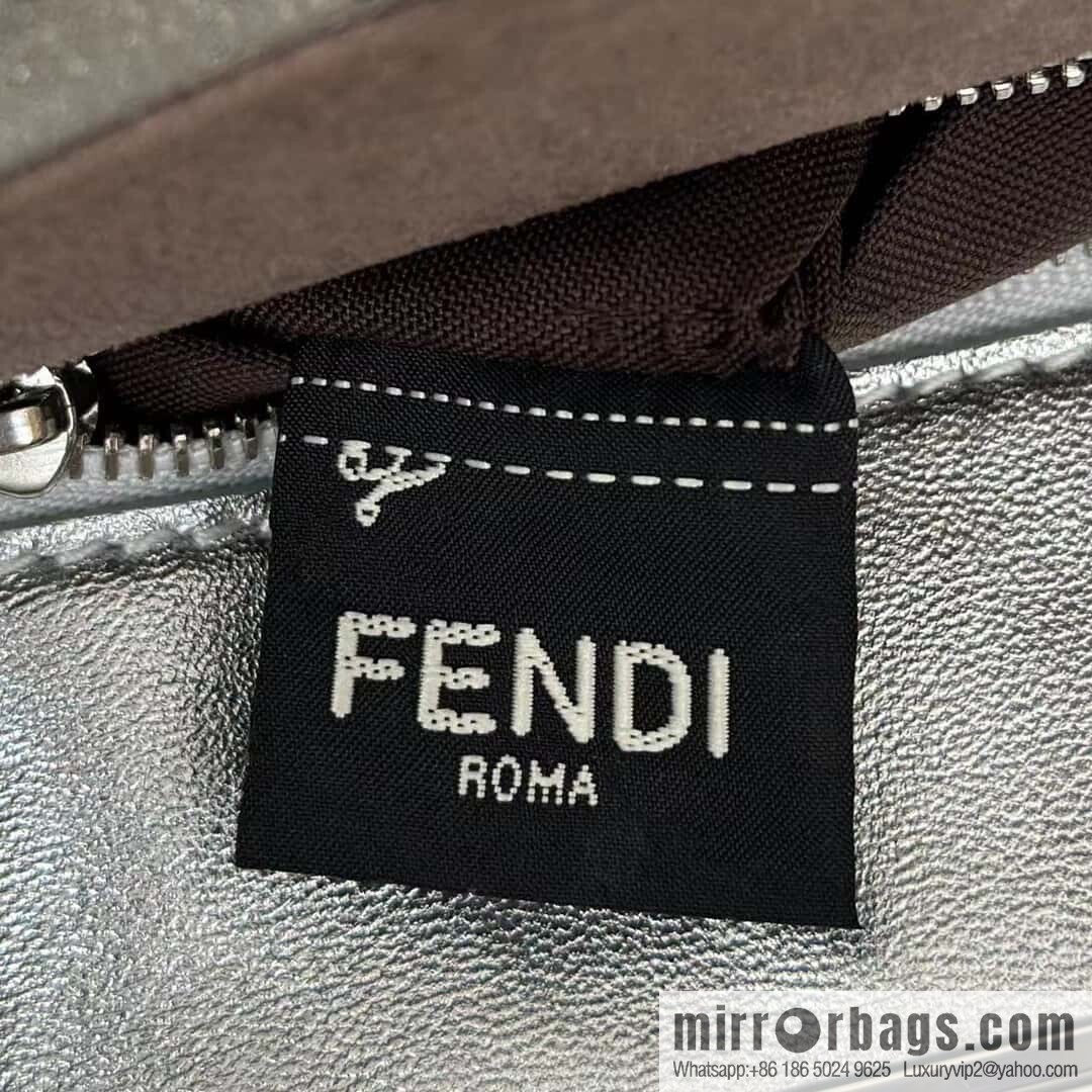 FENDI peekaboo series, model number: 2590 silver