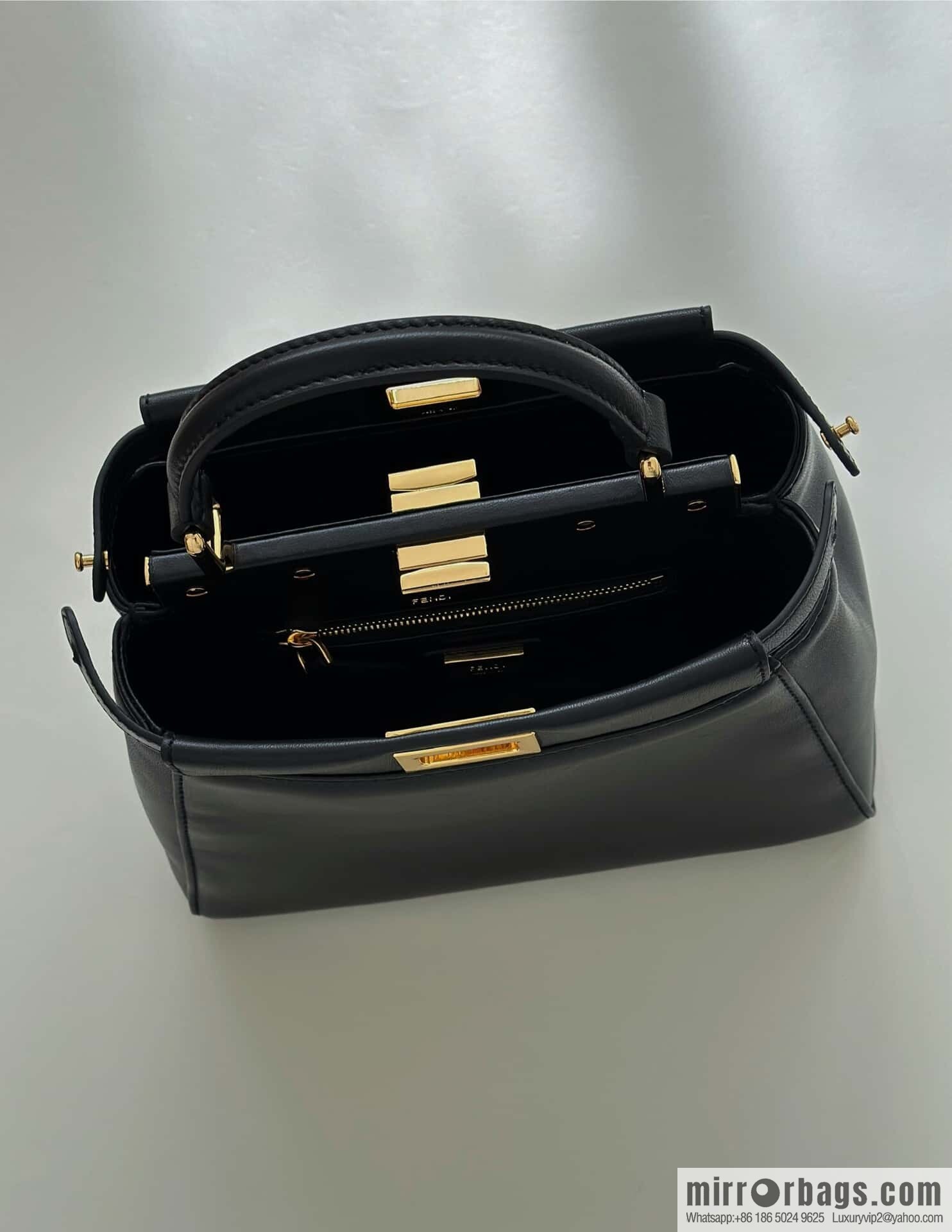 FENDI peekaboo series, model number: 2590 black