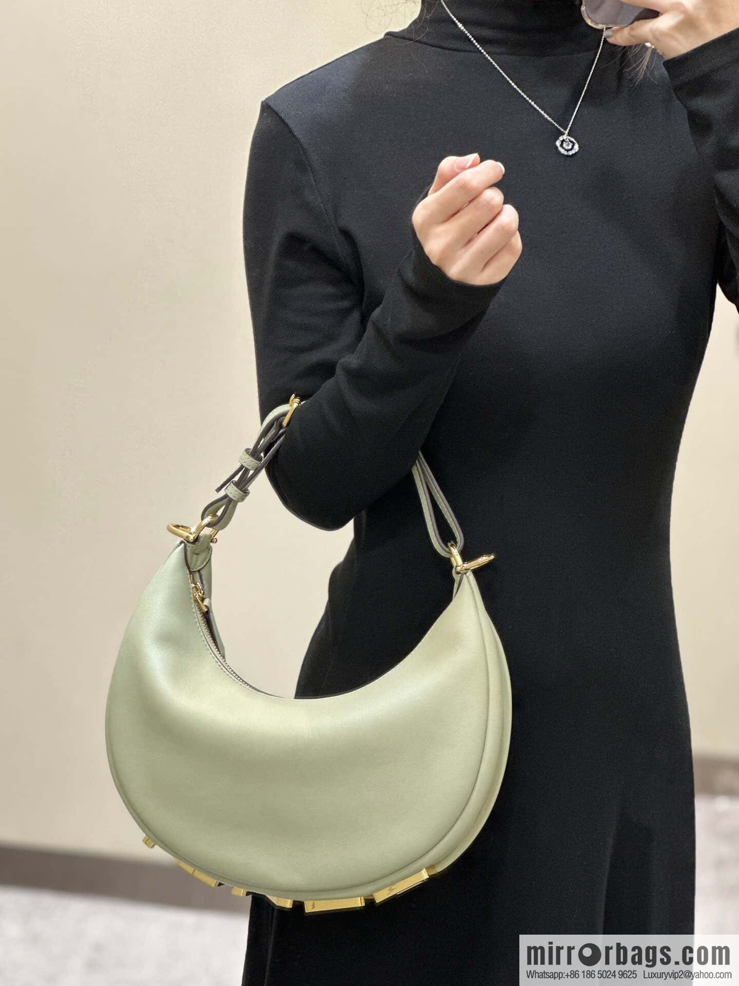 FENDI Fendigraphy model number: 80056m light green