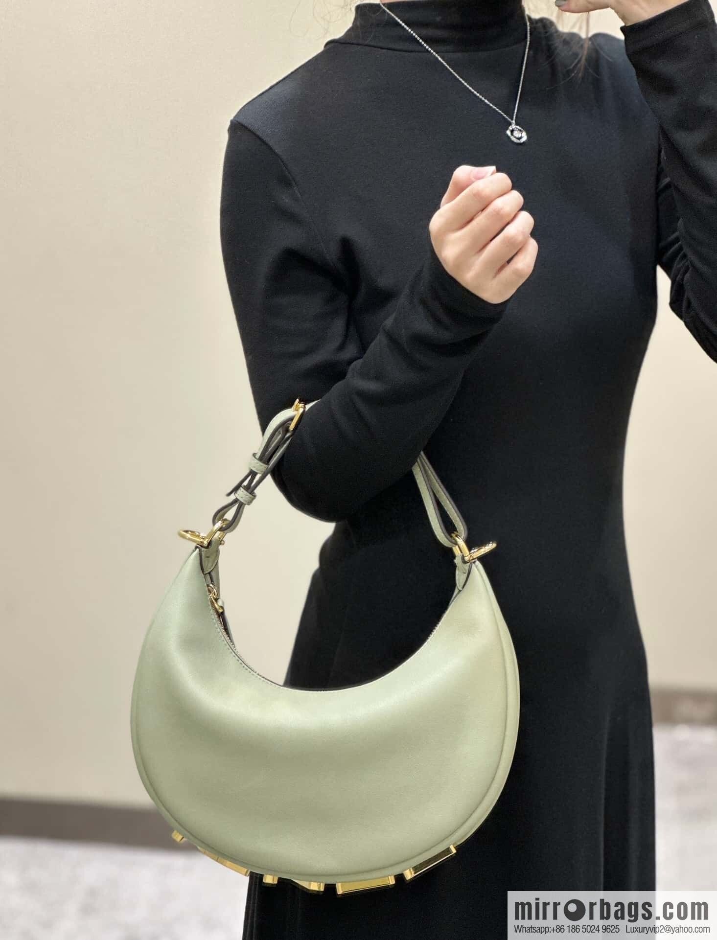 FENDI Fendigraphy model number: 80056m light green