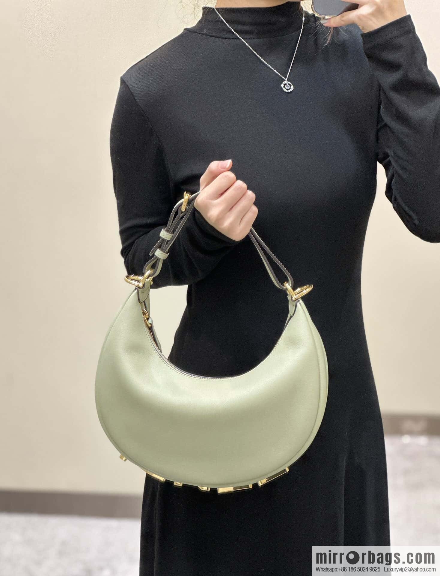 FENDI Fendigraphy model number: 80056m light green