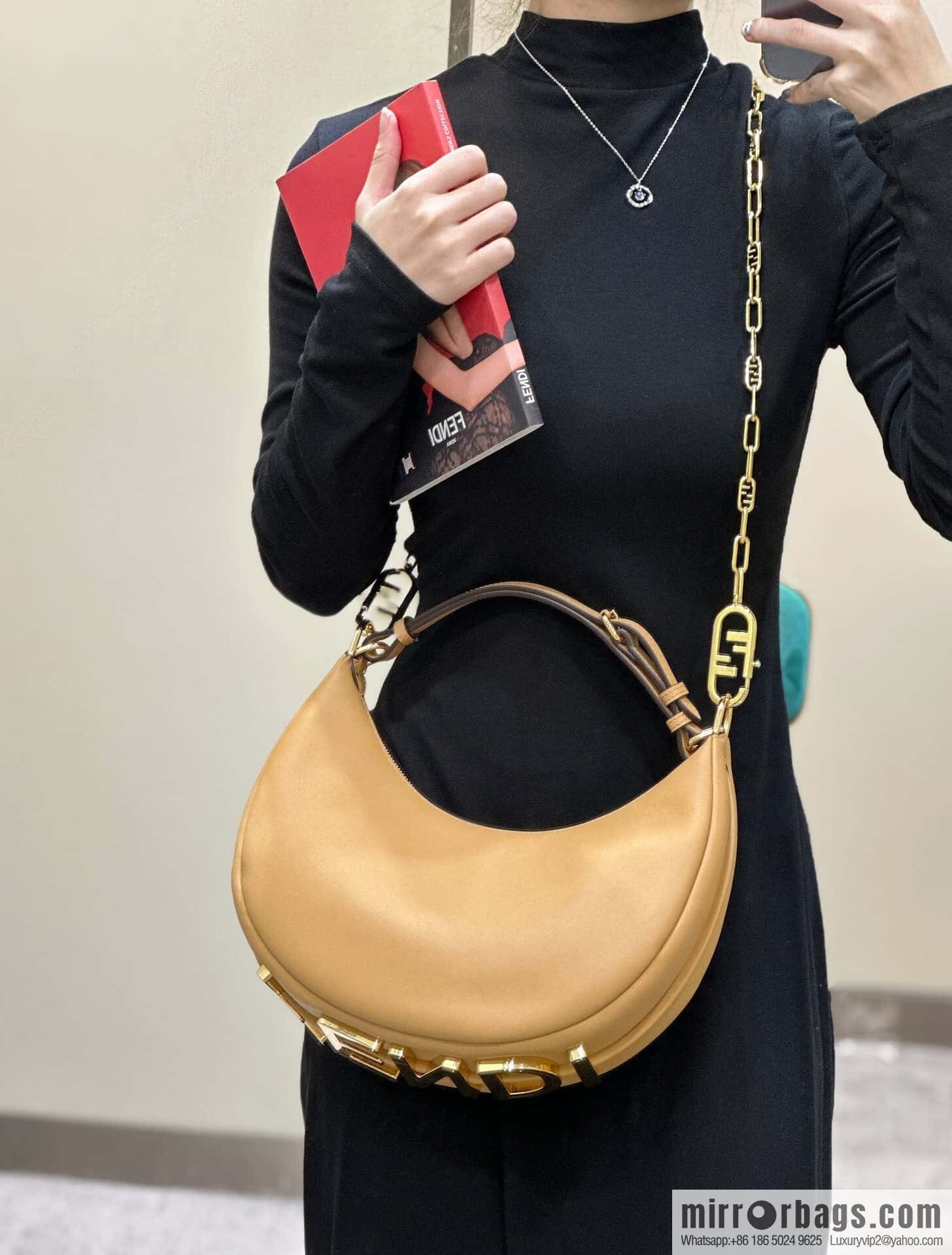 FENDI Fendigraphy model number: 80056m apricot