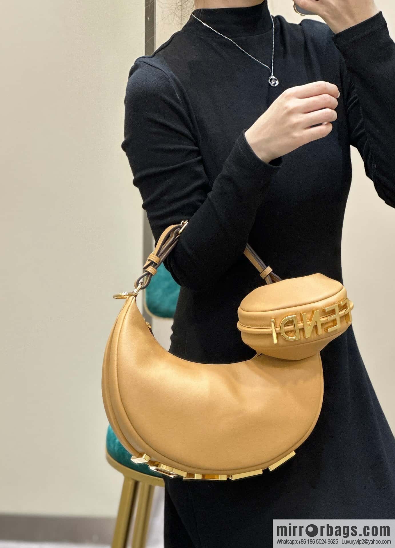 FENDI Fendigraphy model number: 80056m apricot