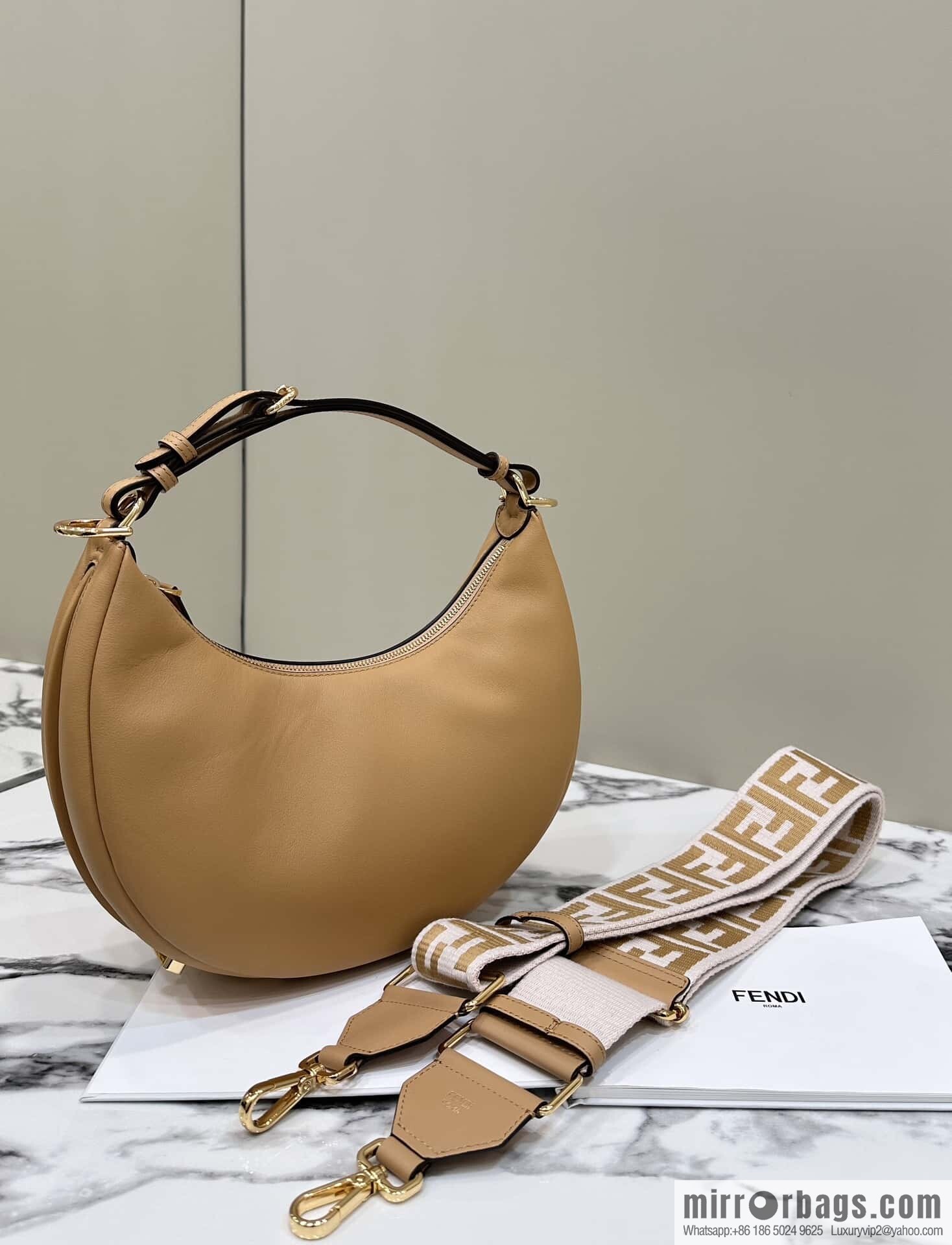 FENDI Fendigraphy model number: 80056m apricot