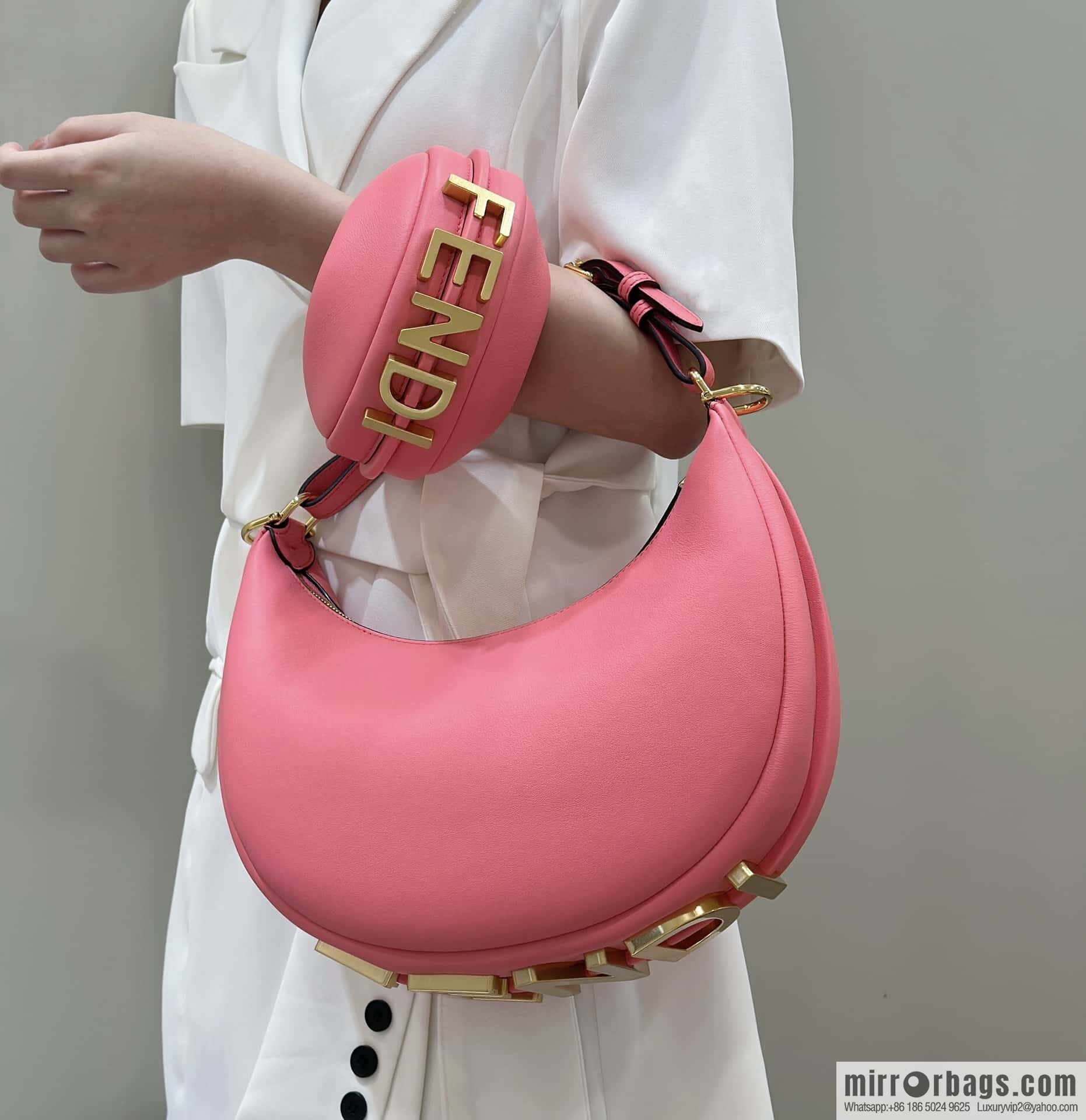 FENDI Fendigraphy model number: 80056m watermelon red