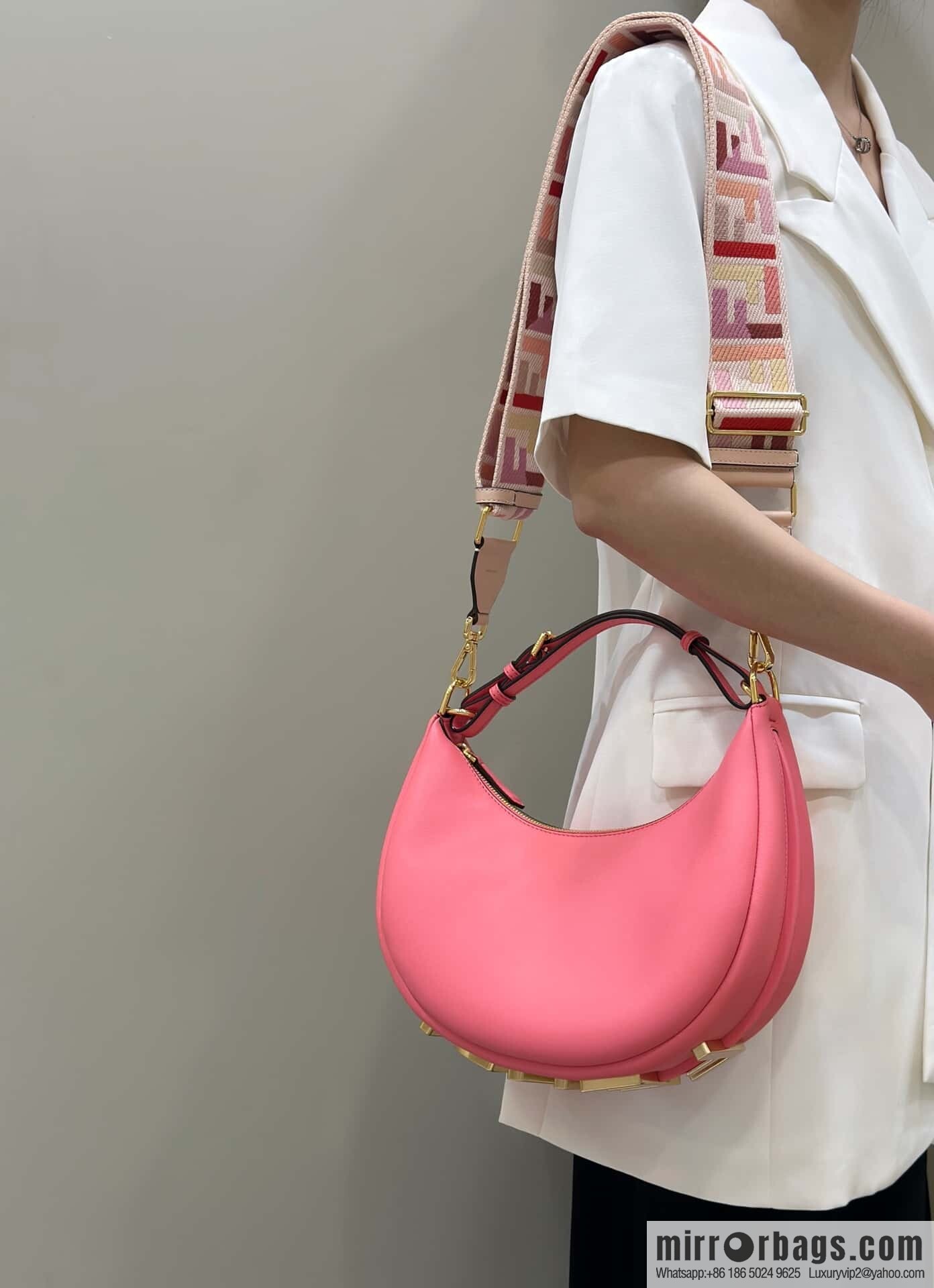 FENDI Fendigraphy model number: 80056m watermelon red