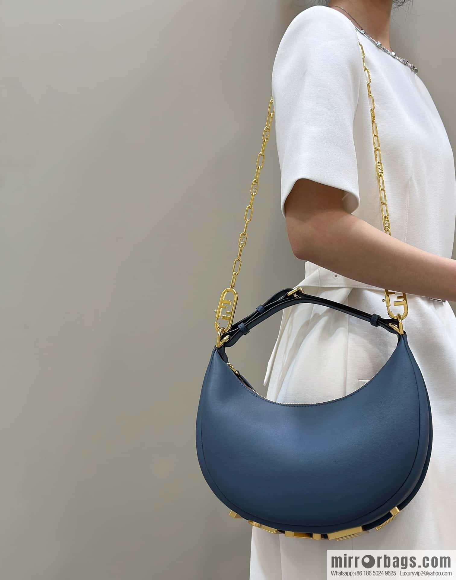 FENDI Fendigraphy model number: 80056m gray blue