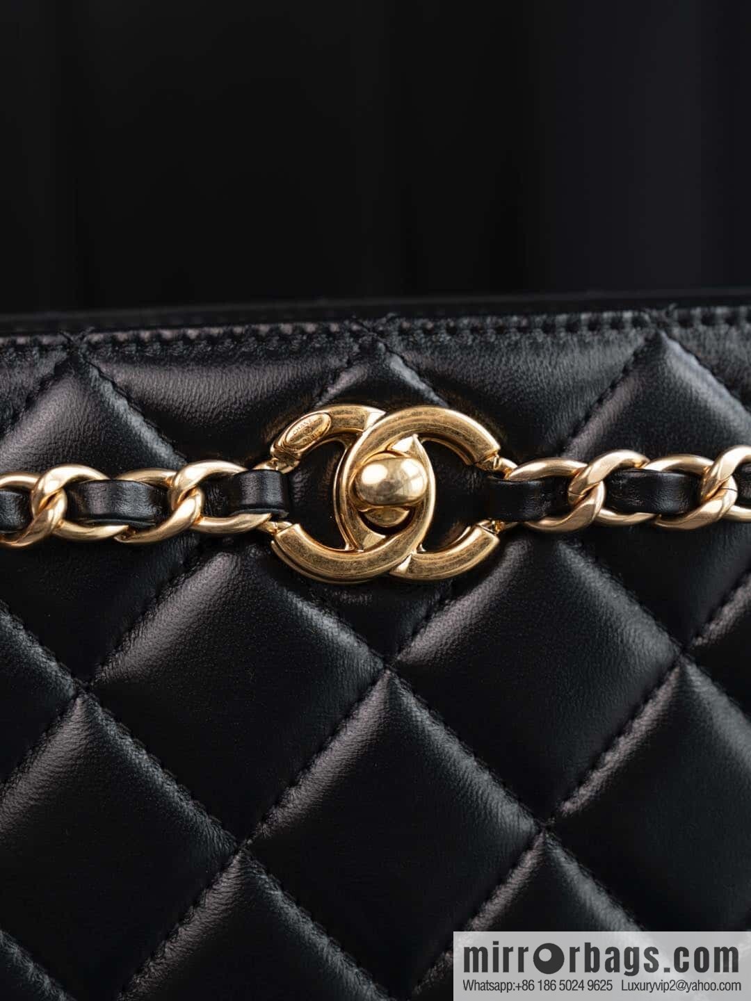ππ‘ππ§ππ₯ πππ€ square, dinner chain bag, black π€ AS5204