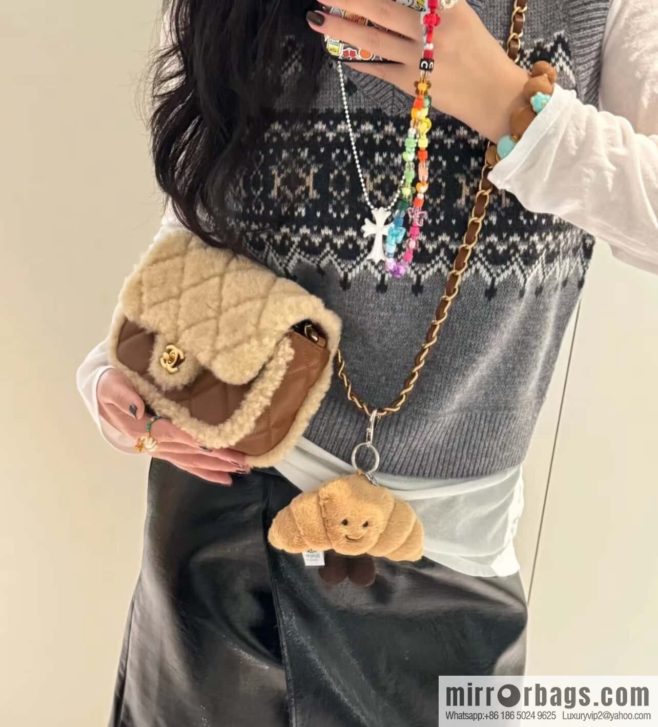 ๐๐ต๐ฎ๐ป๐ฒ๐น ๐ฎ๐ฐ๐ธ catwalk model | Teddy bear ๐งธ lamb wool S AS5148