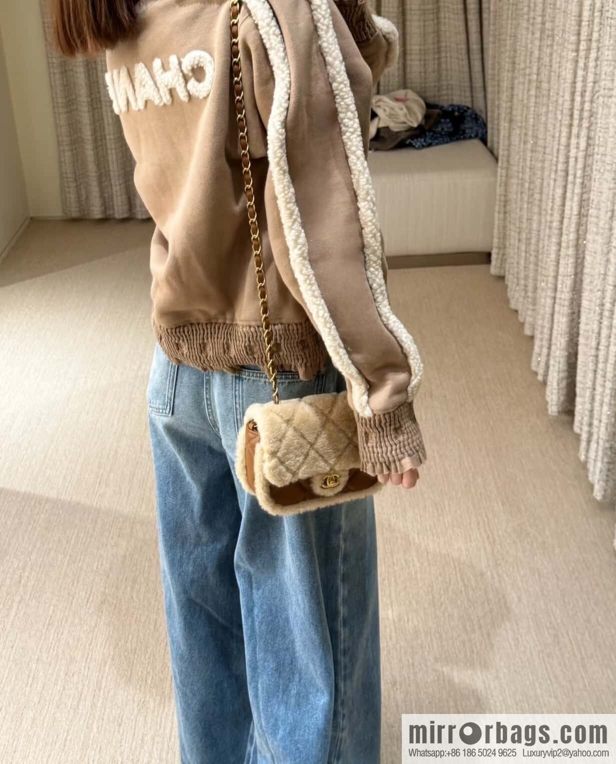 ๐๐ต๐ฎ๐ป๐ฒ๐น ๐ฎ๐ฐ๐ธ catwalk model | Teddy bear ๐งธ lamb wool S AS5148