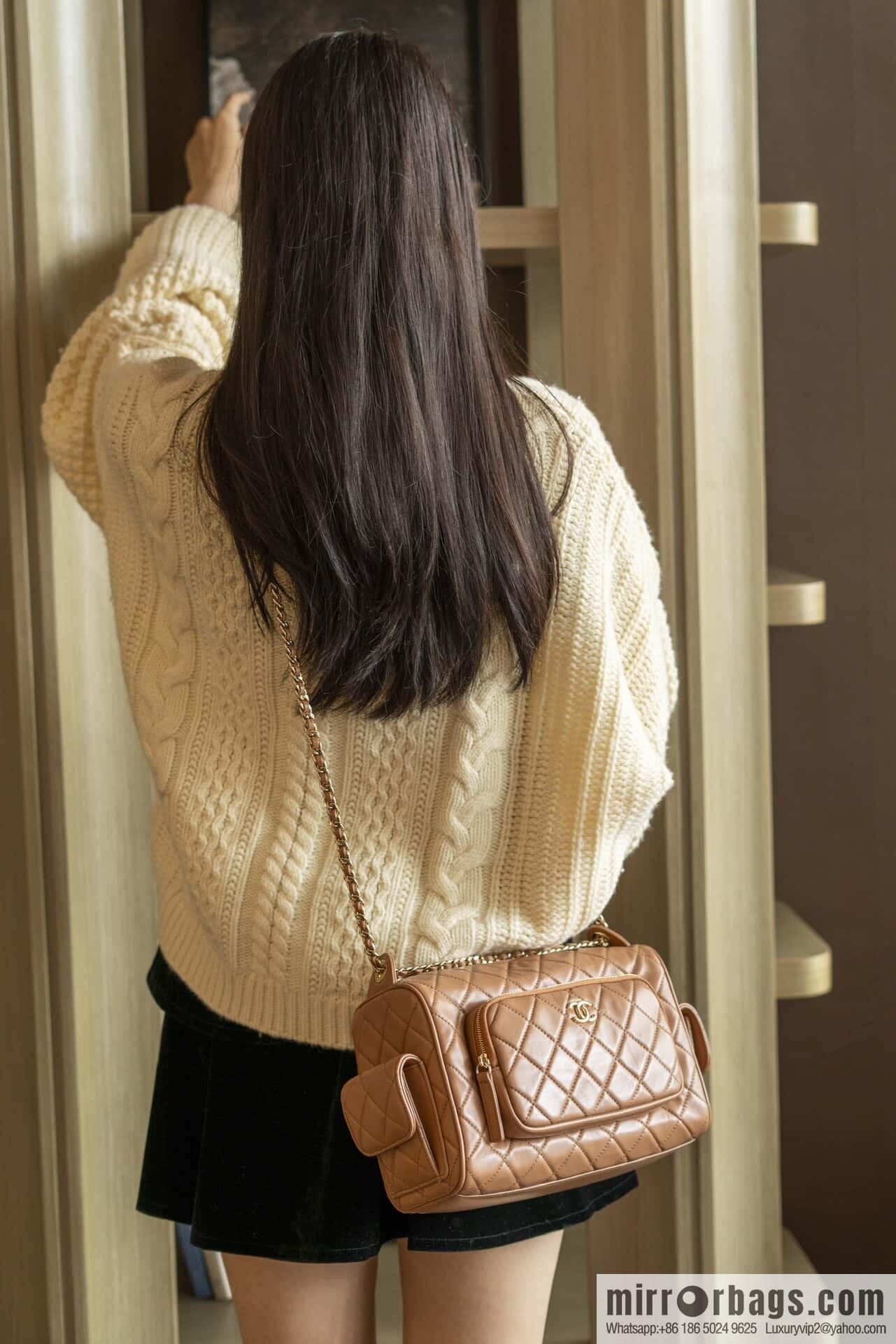 ππππππ πππ€ Camera Bag, Caramel π· AS5156