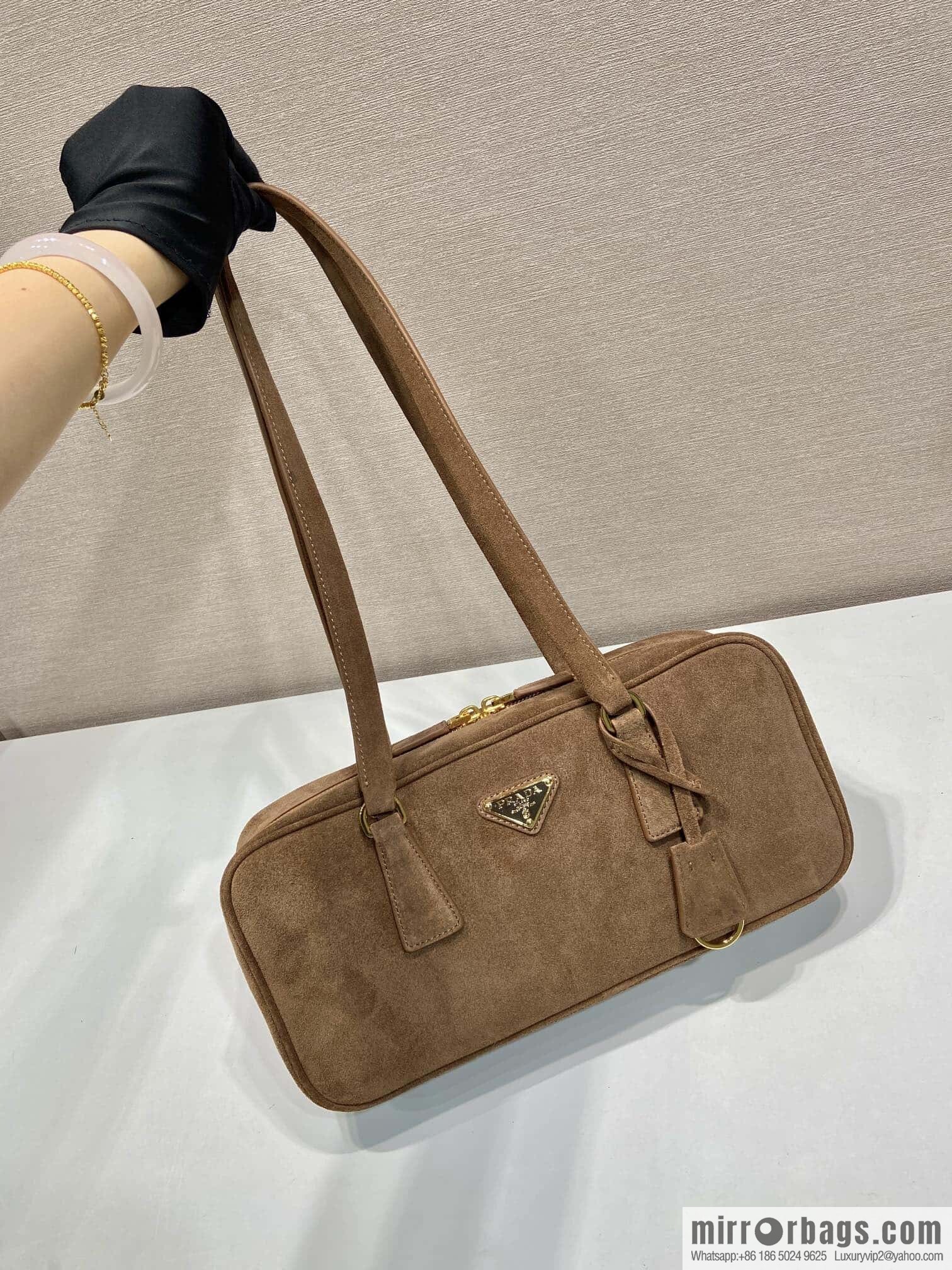 PRADA 🎉 new medieval 🎉 1BB116 suede🎉🎉