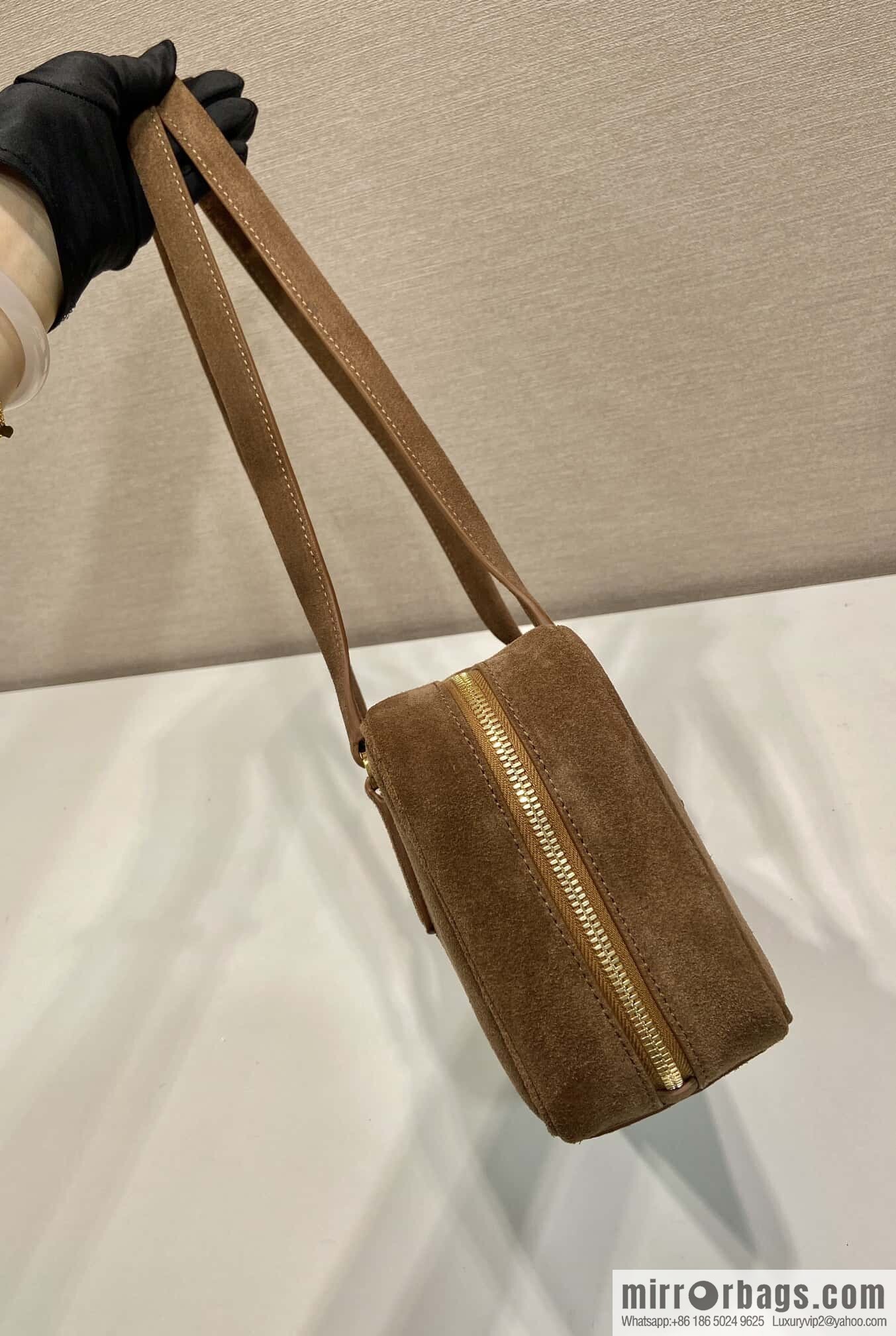 PRADA 🎉 new medieval 🎉 1BB116 suede🎉🎉