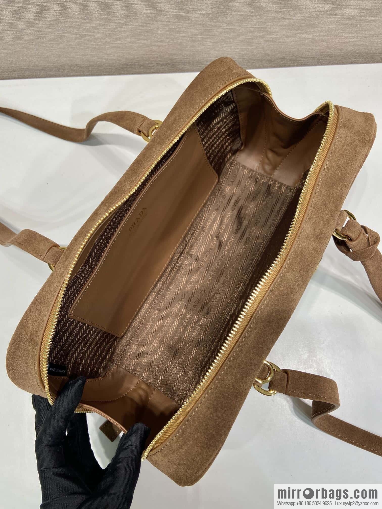 PRADA 🎉 new medieval 🎉 1BB116 suede🎉🎉