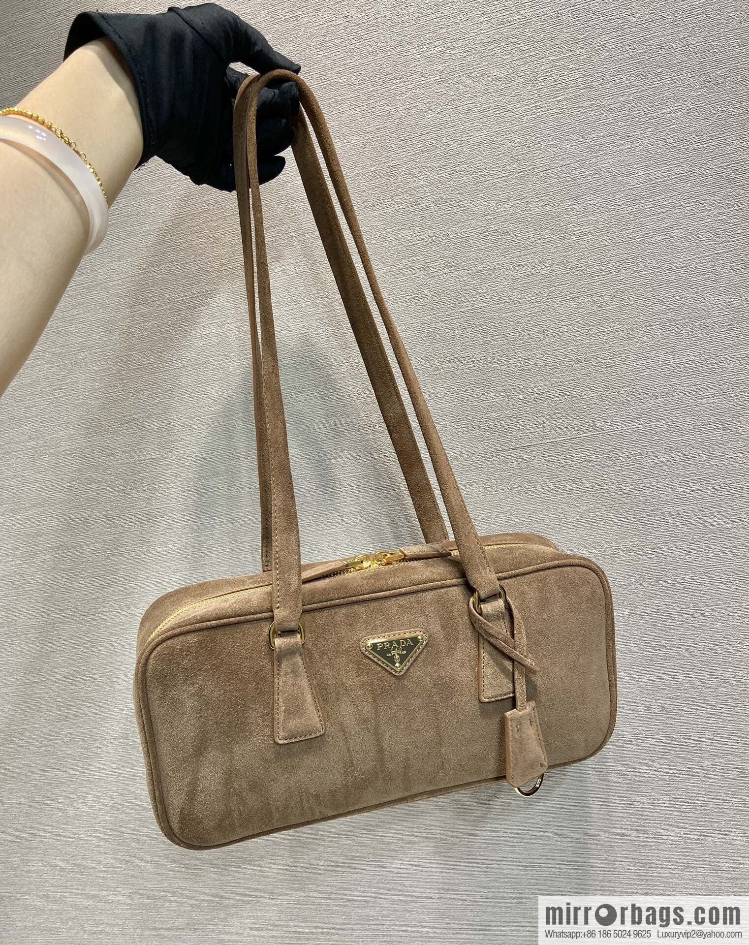 PRADA 🎉 new medieval 🎉 1BB116 suede🎉🎉