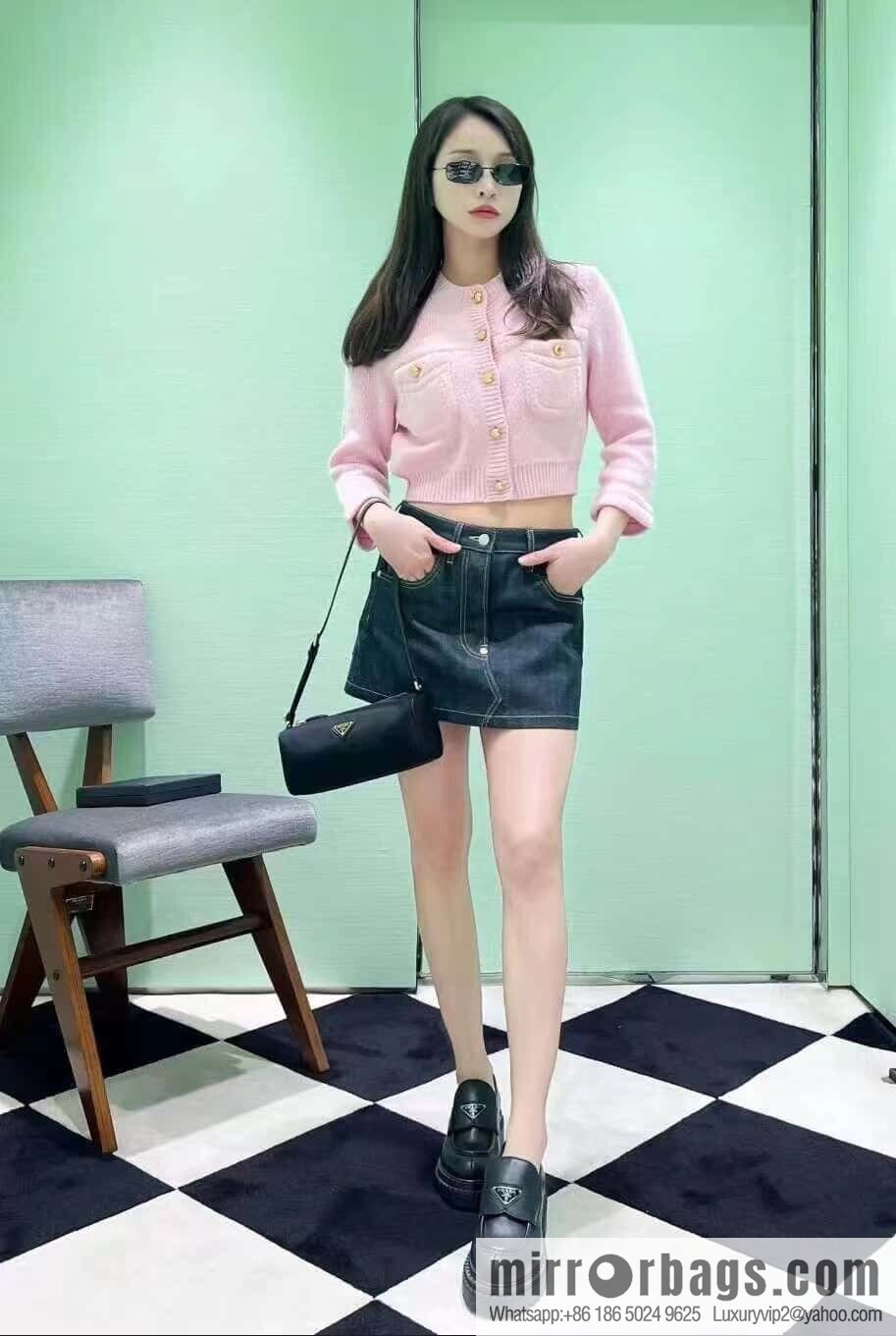 PRADA 🎉 new armpit bag 🎉 1NE058🎉🎉