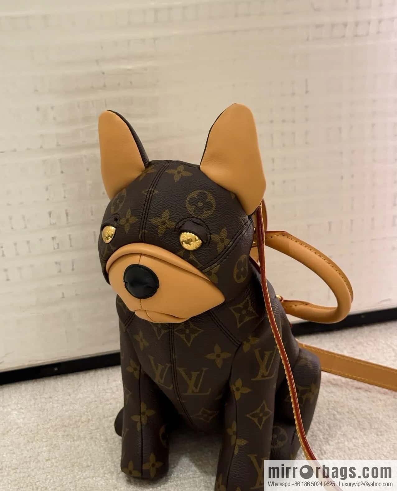 [Boutique‑grade] M12617 presbyopia, French Dou dog shoulder bag series, this Pooch Bag handbag