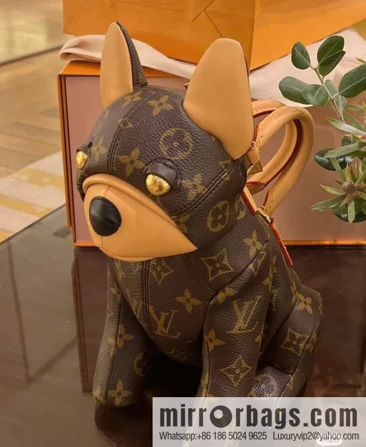 [Boutique‑grade] M12617 presbyopia, French Dou dog shoulder bag series, this Pooch Bag handbag