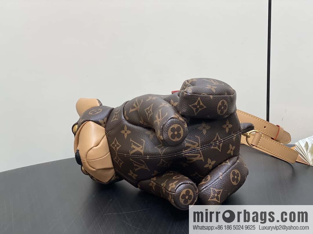 [Boutique‑grade] M12617 presbyopia, French Dou dog shoulder bag series, this Pooch Bag handbag