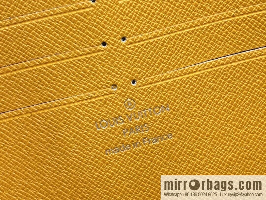 [Boutique‑grade] M12820 old flower yellow, handbag clutch series M61692 + versatile Pochette Voyage clutch bag
