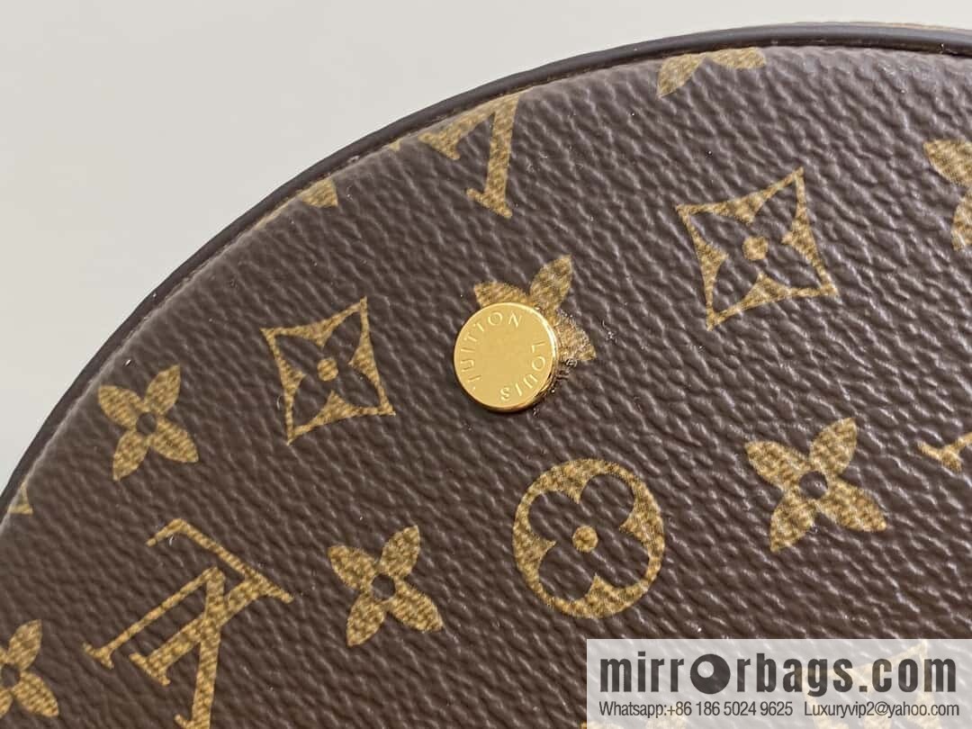 [Boutique‑grade] M13846 leopard print, drum bag, fortune bag VANITY handbag