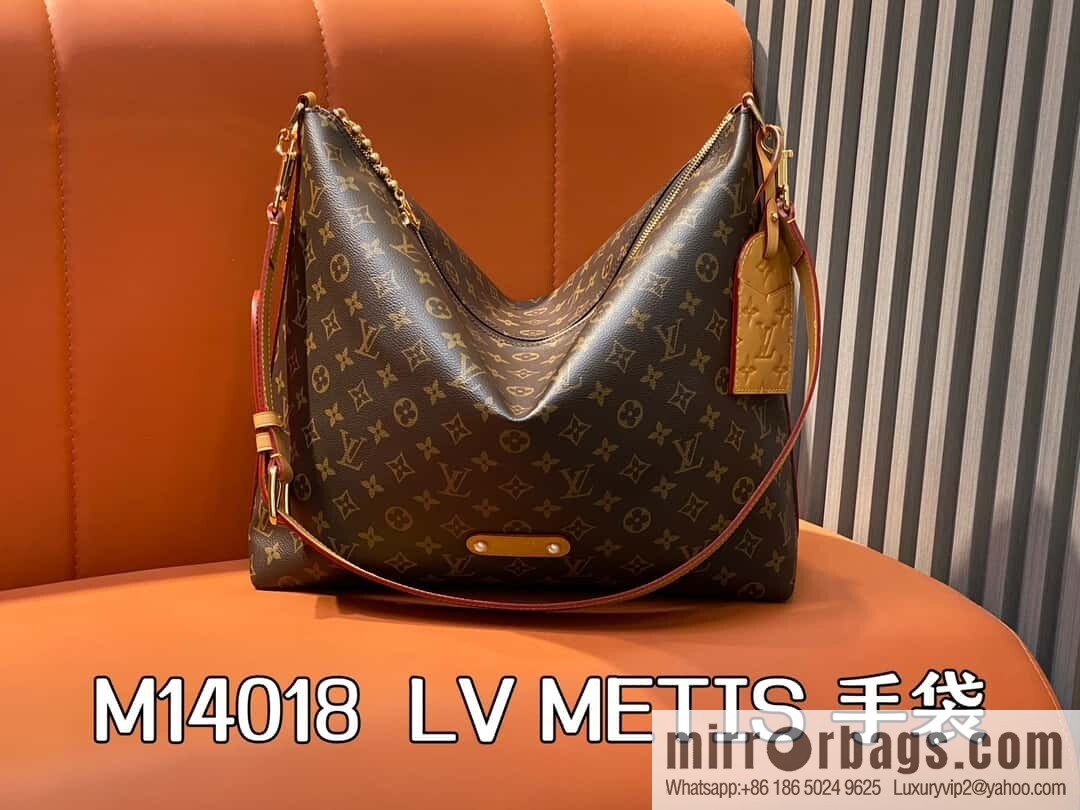 [Premium‑quality] M14018 presbyopia, messenger bag, messenger bag series LV METIS handbag