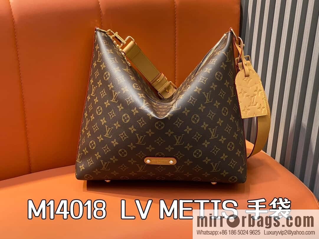 [Premium‑quality] M14018 presbyopia, messenger bag, messenger bag series LV METIS handbag
