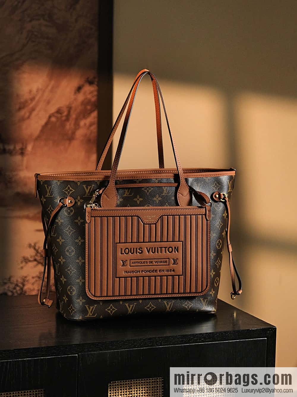 LV ππππππ
πππ chip diamond beating code shopping bag series #M
