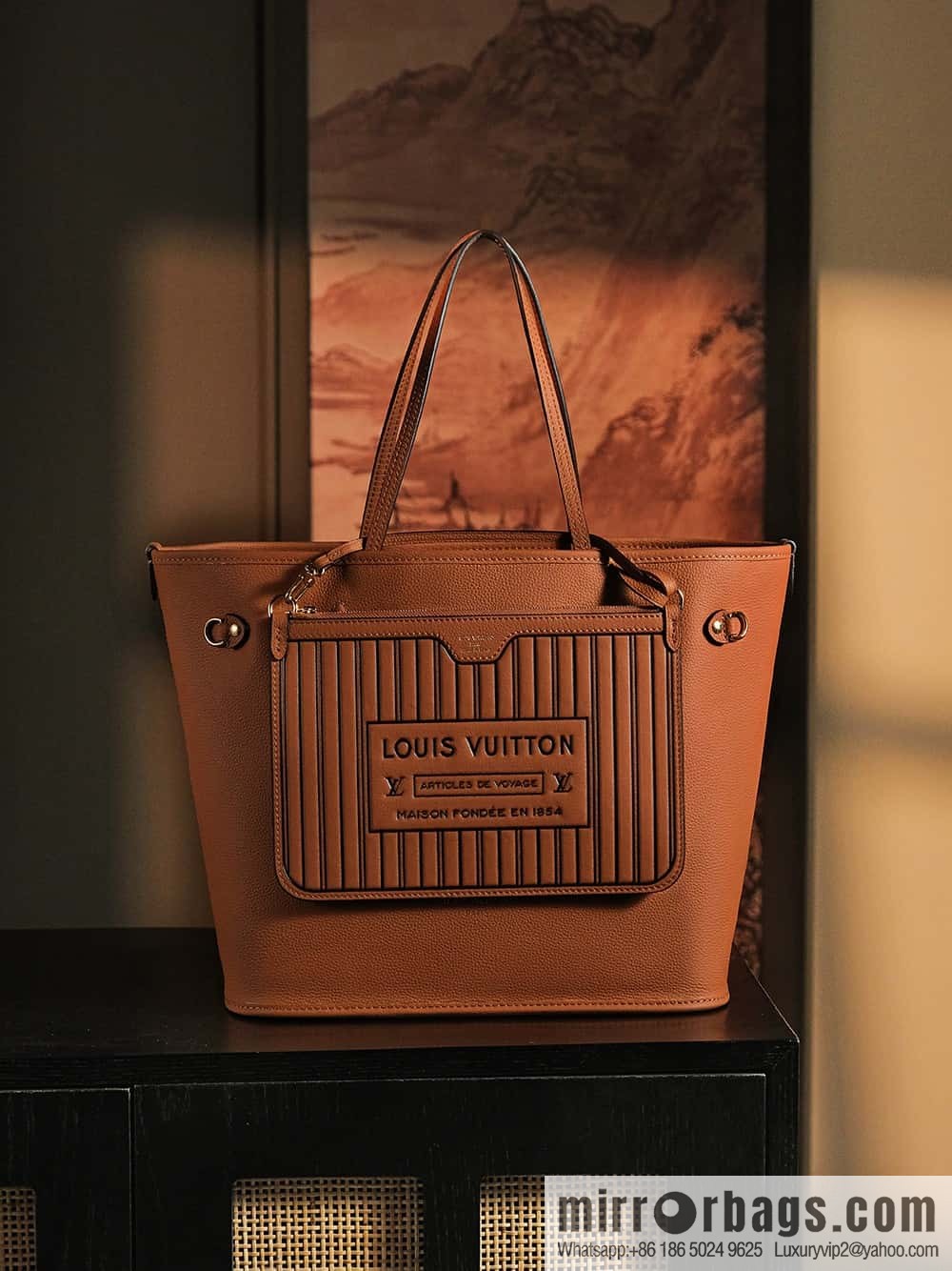 LV ππππππ
πππ chip diamond beating code shopping bag series #M