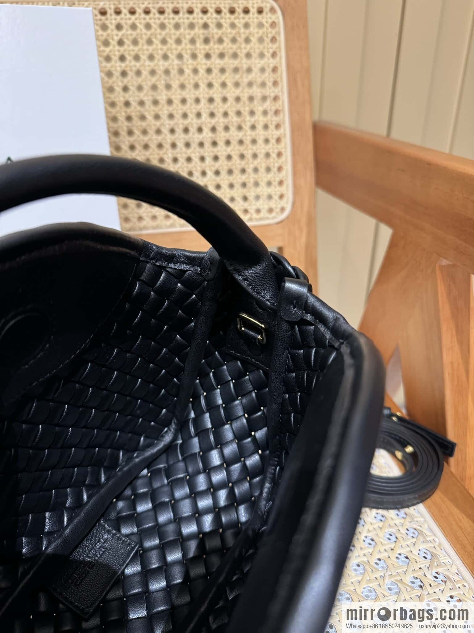 BV Small Cobble Handbag 805739 Black