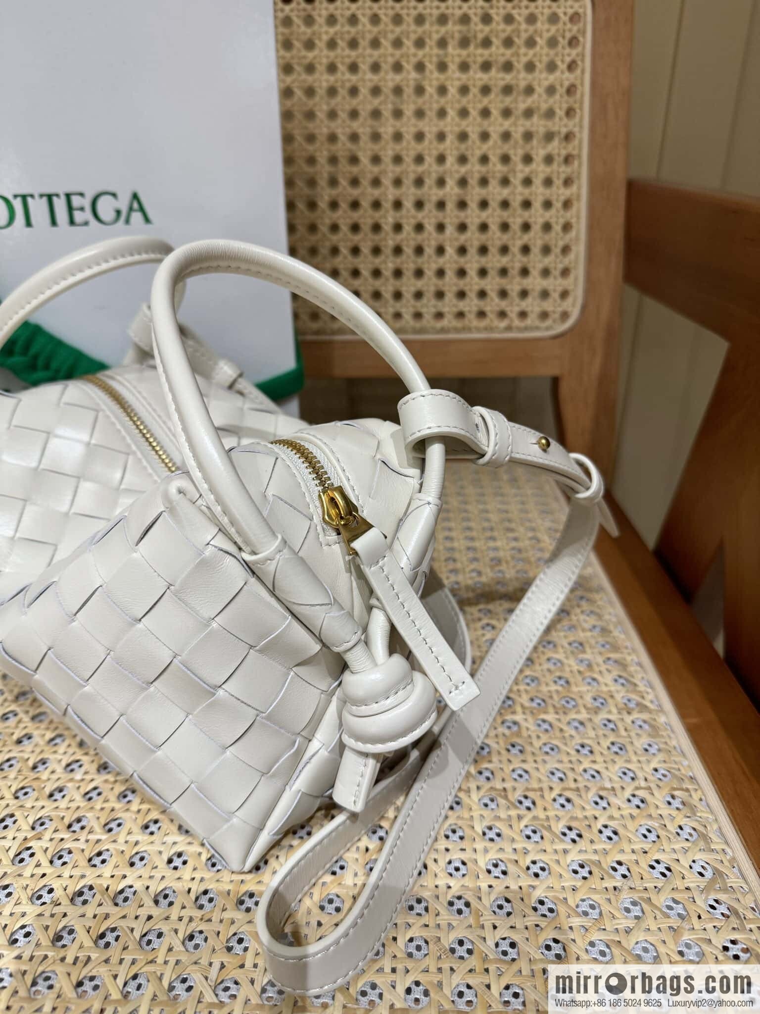 BV Loop Handbag 796615 Sea Salt
