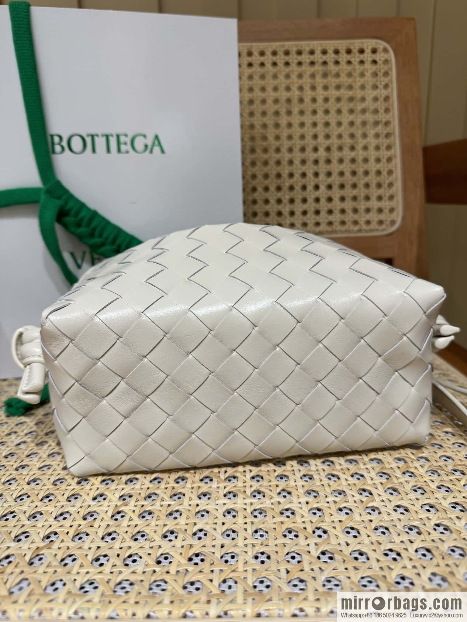 BV Loop Handbag 796615 Sea Salt