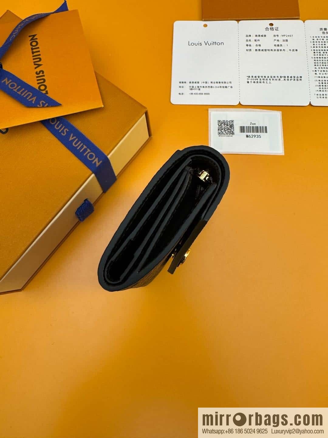 LV M62935 Zoe Wallet [Official Full Chip Version]