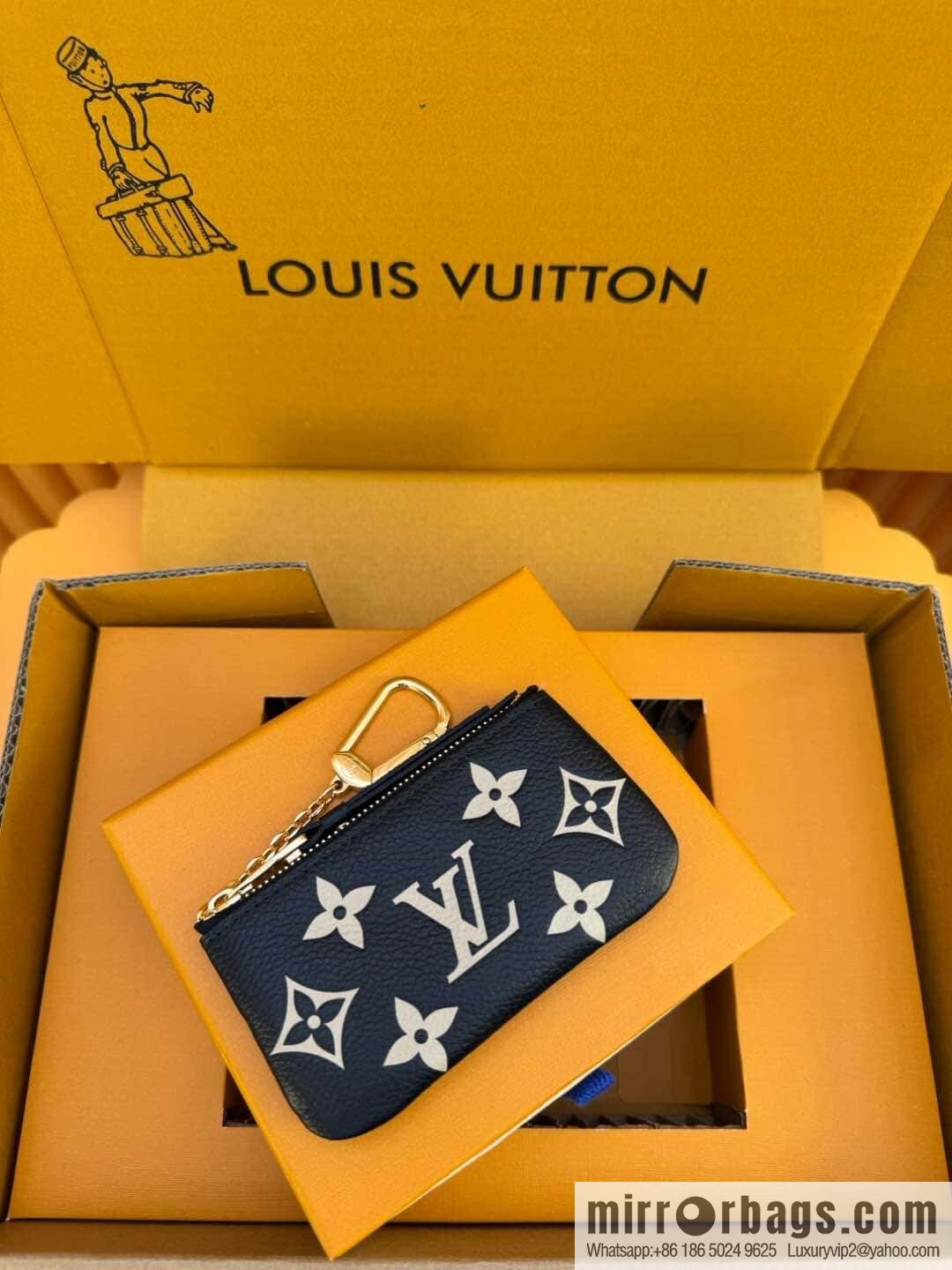 LV M80885 key case [official all-steel chip version]