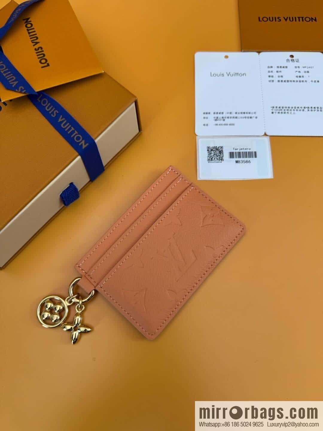 LV M83586 Card Clip [Official Full Chip Version]