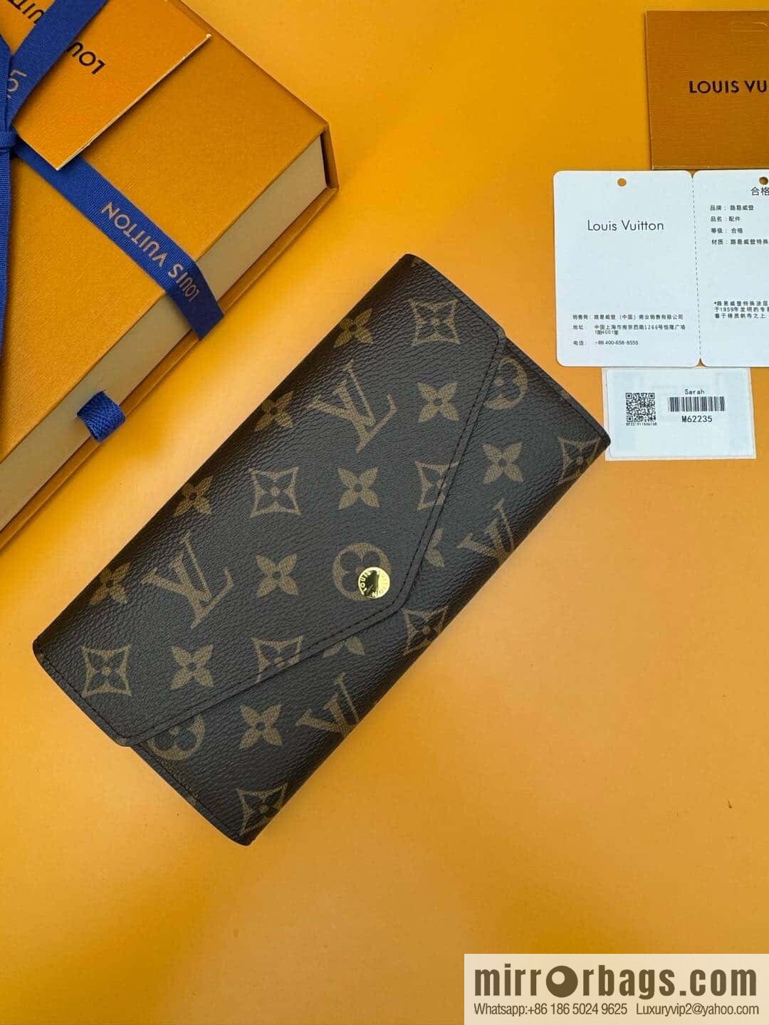 LV M62235 Sarah Wallet [Official Full Chip Version]