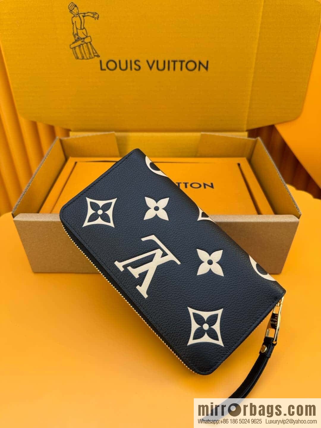 LV M80481 Zippy Wallet [Official Full Chip Version]
