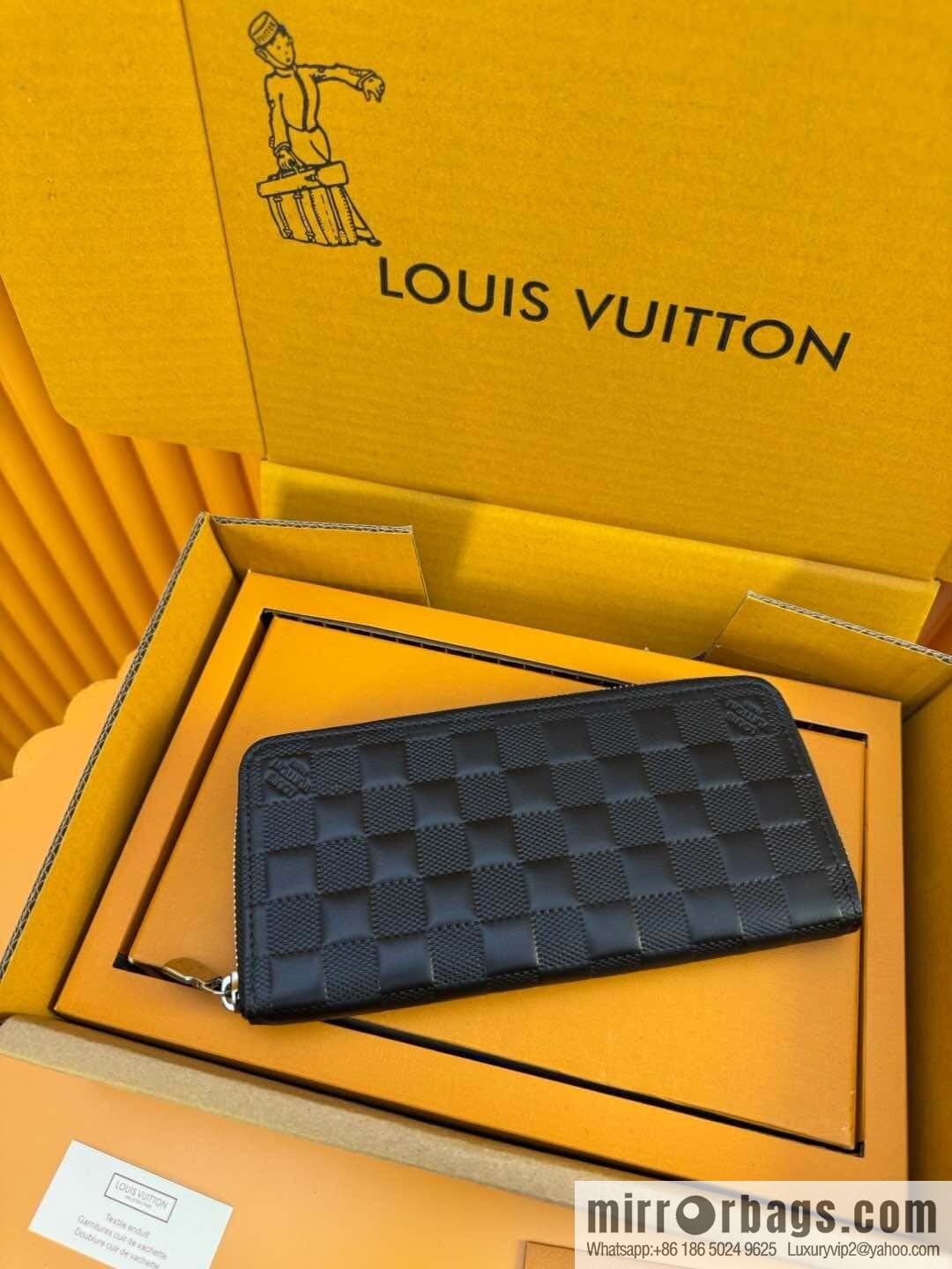 LV N63548 Vertical Wallet [Official Full Chip Version]