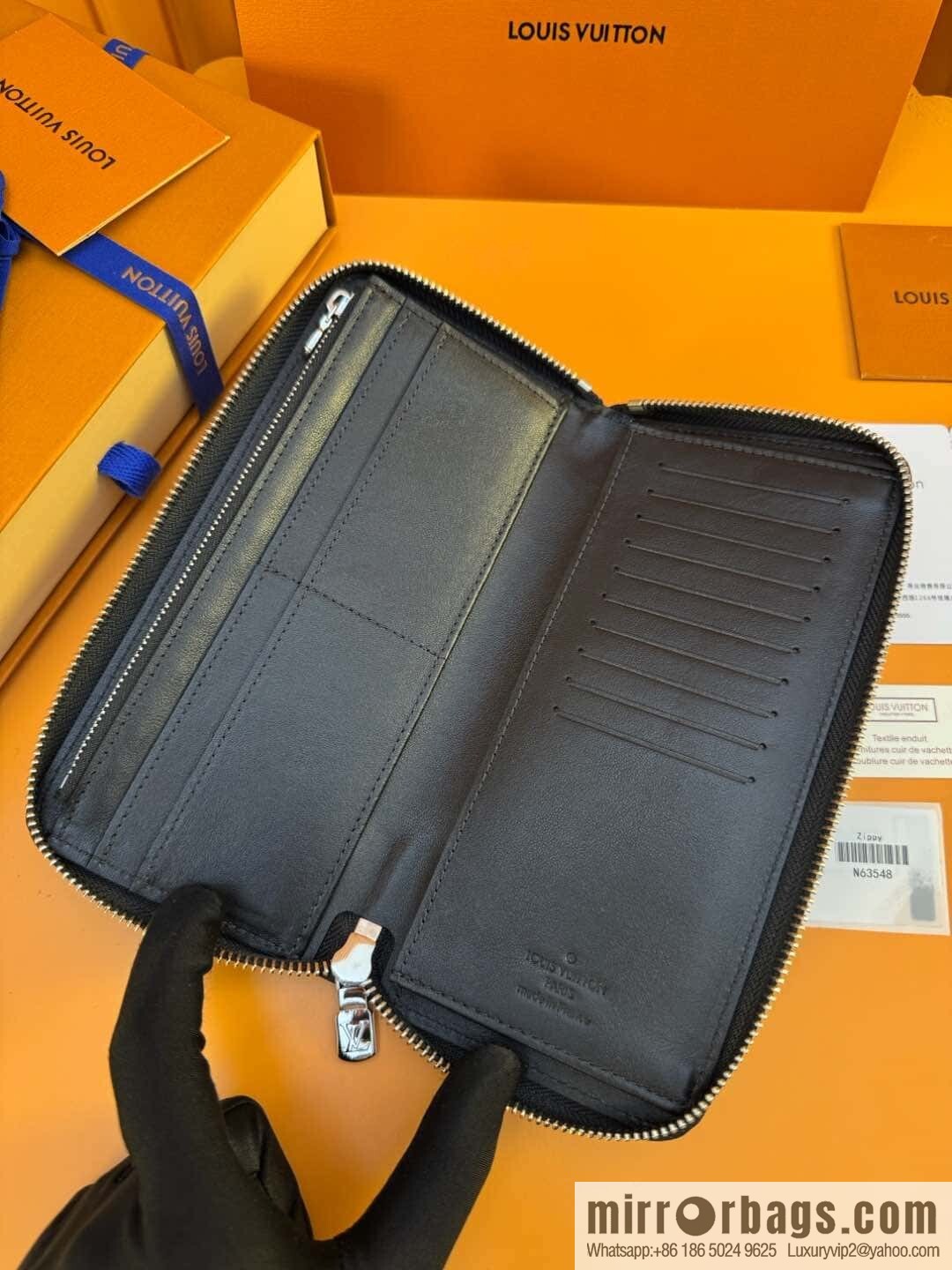 LV N63548 Vertical Wallet [Official Full Chip Version]