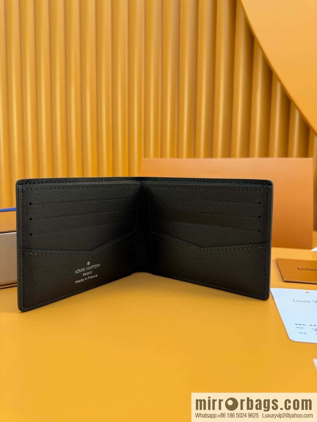LV M80906 Slender Wallet [Official Chip Edition]