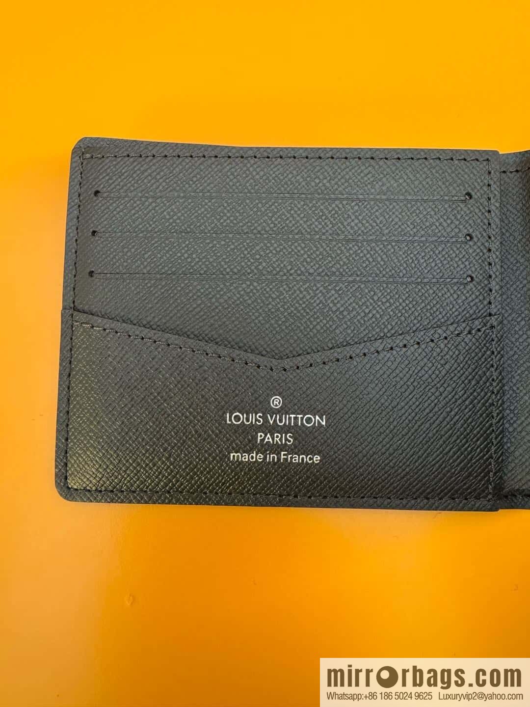 LV M80906 Slender Wallet [Official Chip Edition]